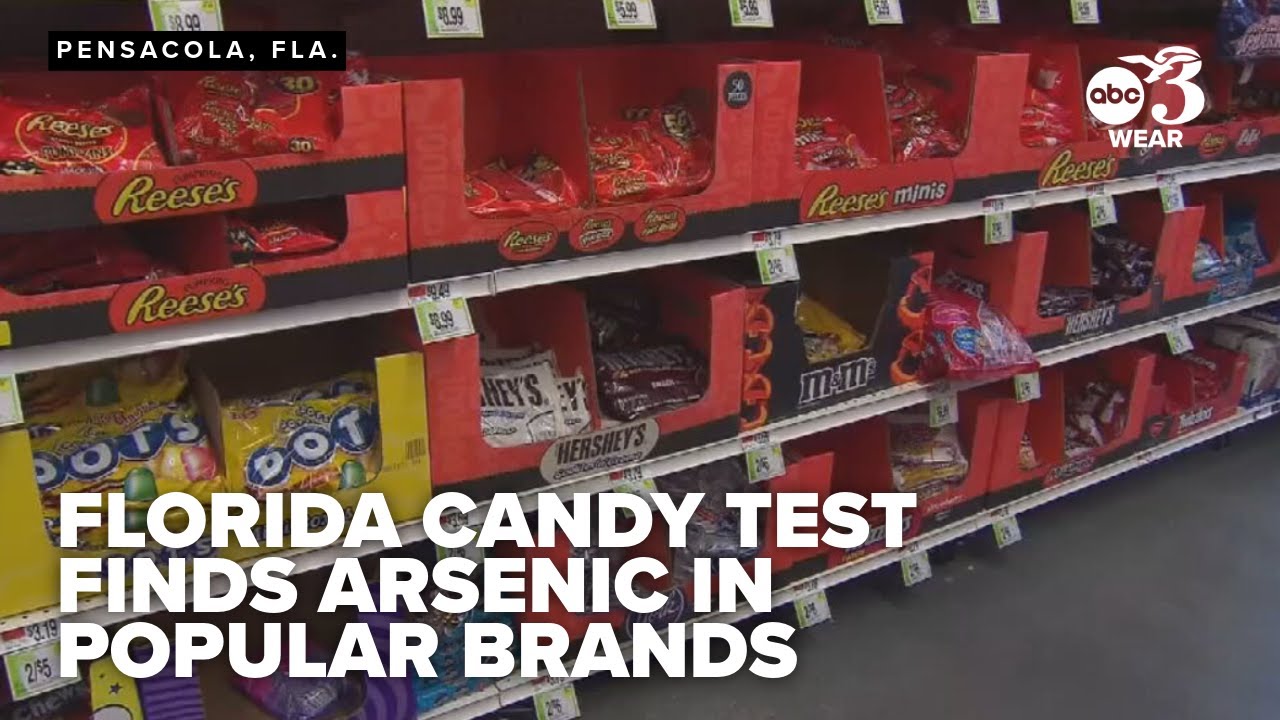 Florida candy test finds arsenic in popular brands like Jolly Rancher, Snickers, Twizzlers