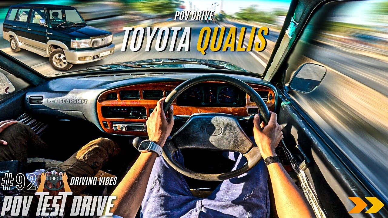 2004 TOYOTA QUALIS | RS E3 | 2.5L 75BHP | POV Drive #92 | QUALIS | 4K | REVGEARSHIFT #toyota #qualis