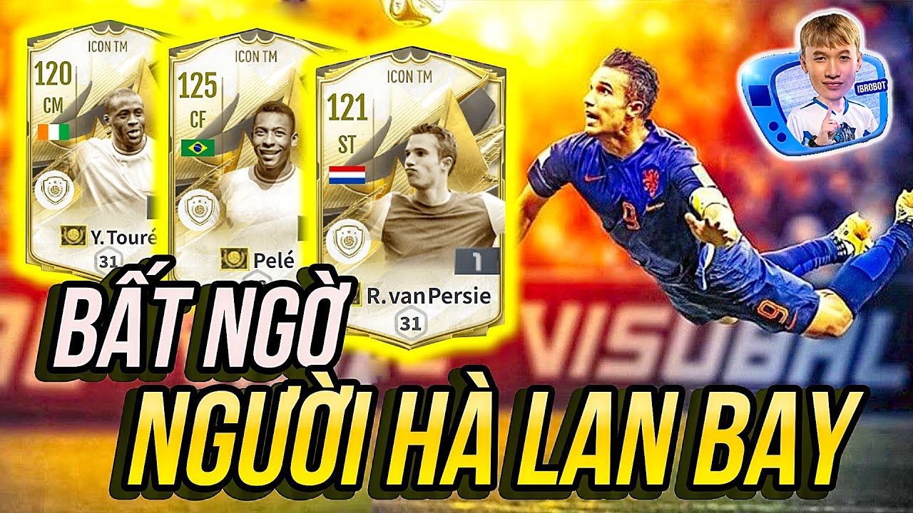 BẤT NGỜ VỚI KHẢ NĂNG ĐÁNH ĐẦU CỦA NGƯỜI HÀ LAN BAY VAN PERSIE CÙNG DÀN ICON TM MỚI: PELÉ, TOURÉ