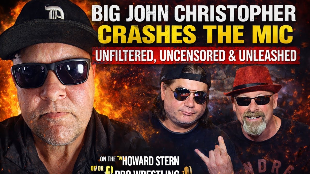 Big John Christopher crashes the Howard Stern of Pro Wrestling