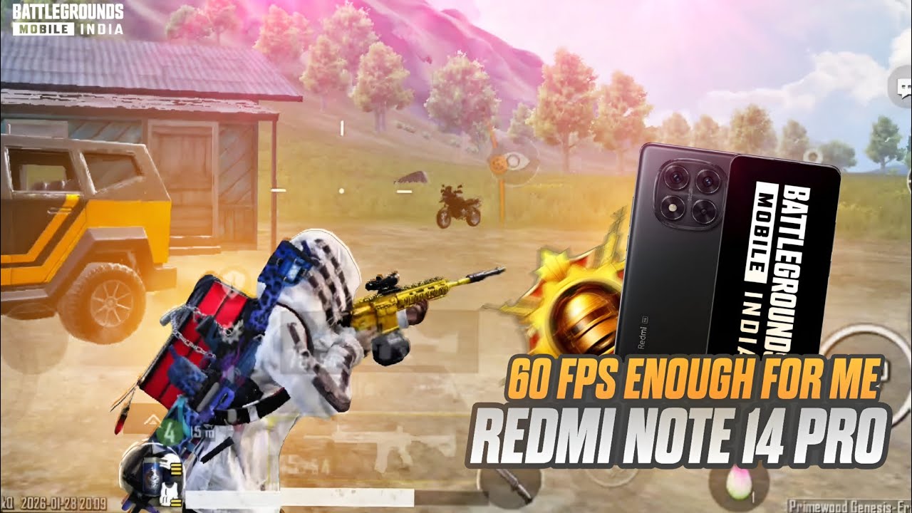 🔥60 FPS Enough FOR Me💀| REDMI NOTE 14 PRO BGMI 1v4 CLUTCHES| 60 FPS 1v4 CLUTCHES #bgmi  #pubgmobile 