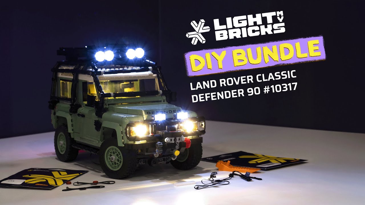 DIY Light Bundle for LEGO® Land Rover Classic Defender 90 #10317