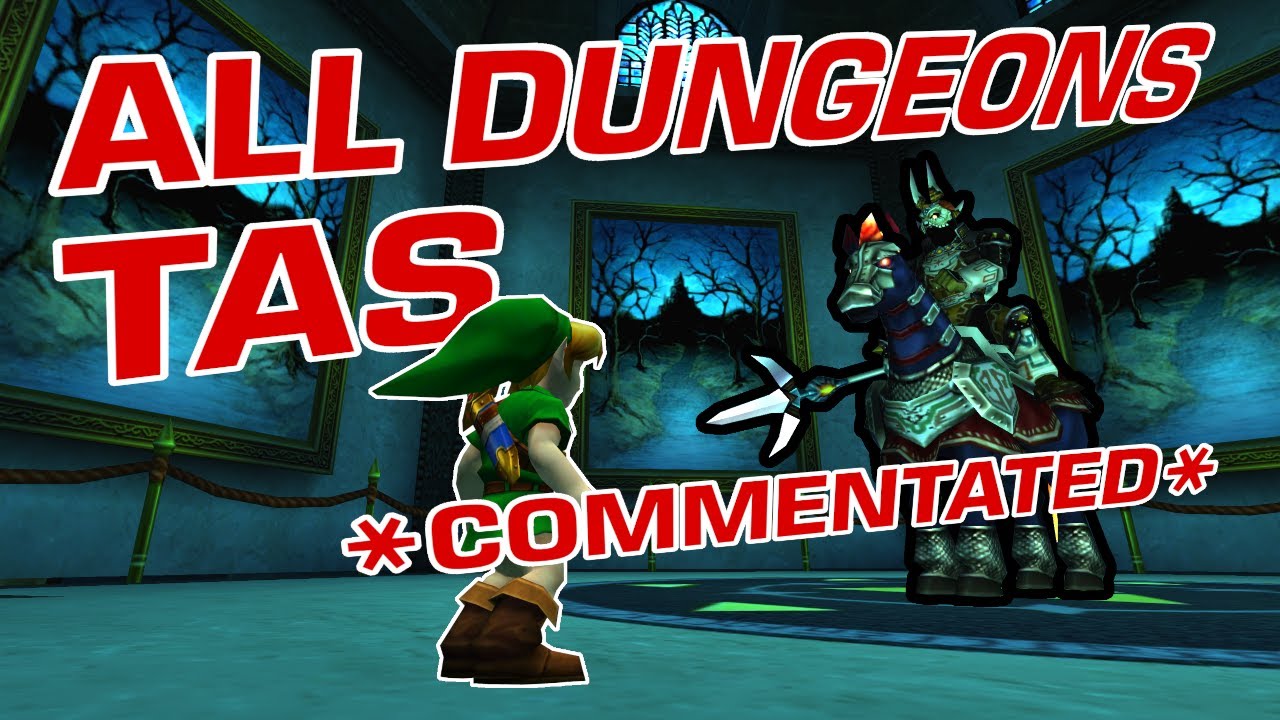 [TAS] Ocarina of Time 3D All Dungeons in 1:02:10 [Commentated]