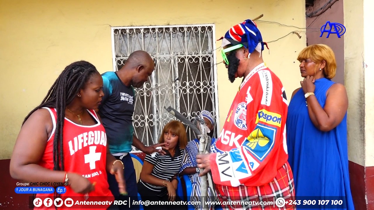 BUNAGANA EP 1/ Nouveau film congolais du Groupe Chic Choc (Loyenge de Ngadiadia)