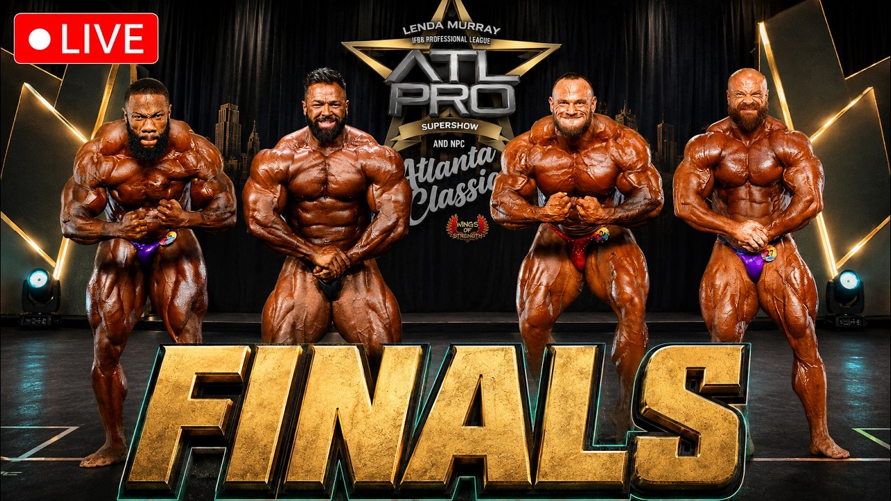 LIVE 🔴 2026 Atlanta Pro FINALS - Open Bodybuilding + more (Watchalong)