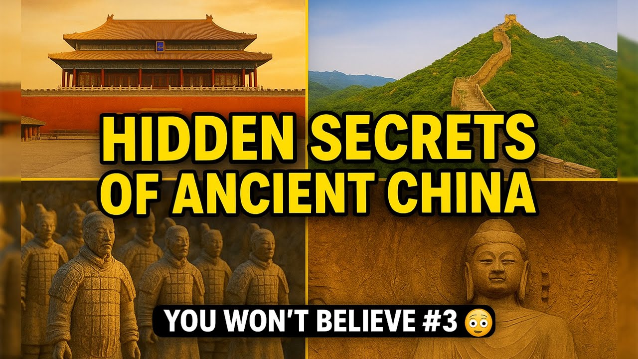 Hidden Secrets of Ancient China🏯Forbidden City, Great Wall & Terracotta Army😱