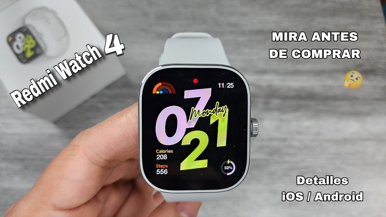 REDMi WATCH 4 - TODO LO QUE DEBES SABER ( detalles + unboxing )
