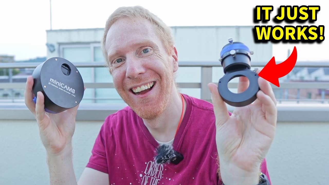 QHY Minicam8 + OAG (Off Axis Guider) = Tiny Astrophotography Paradise!