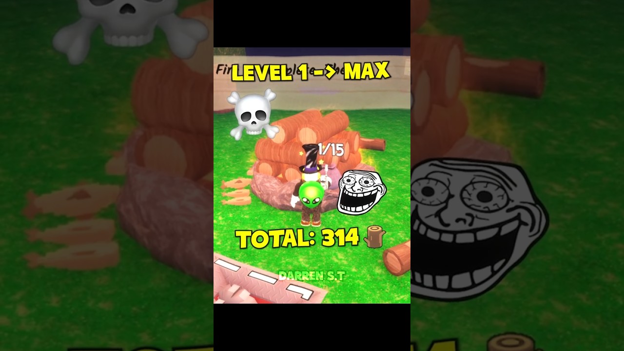 How Many Logs To Max Campfire on 99 Nights in the Forest 🪵🤔