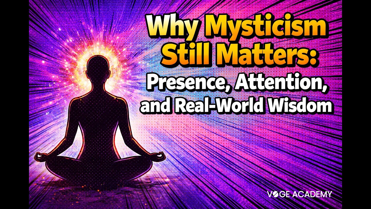 Why Mysticism Still Matters: Presence, Attention and Real-World Wisdom