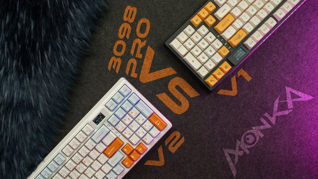 Monka 3098 Pro V1 VS V2 98% Mechanical Keyboard Bangla Review l 7,000 Taka