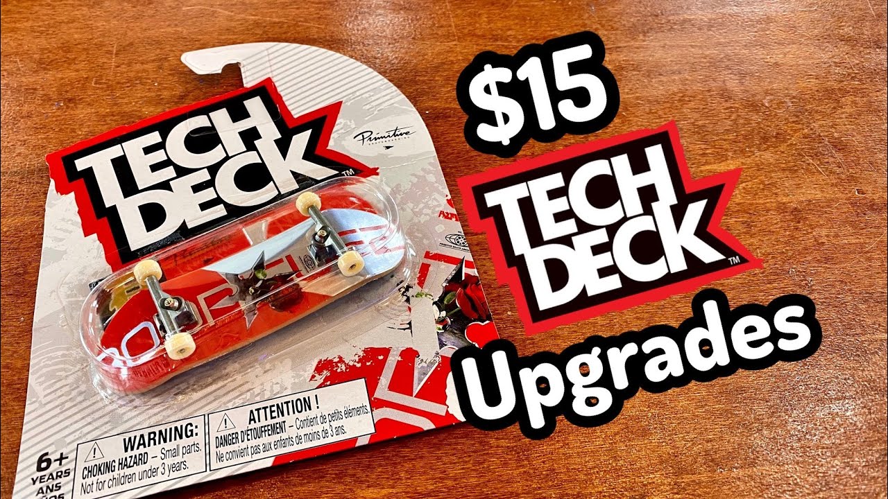 Turn A TECHDECK Into A PRO Fingerboard For $15