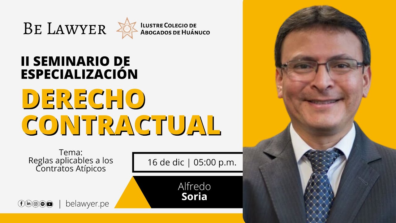 21. Reglas aplicables a los Contratos Atípicos | Be Lawyer