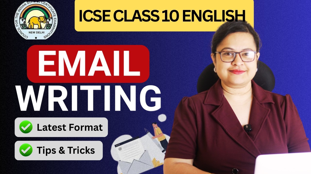 ICSE 2026 E-mail Writing Official Format in Just 10 mins