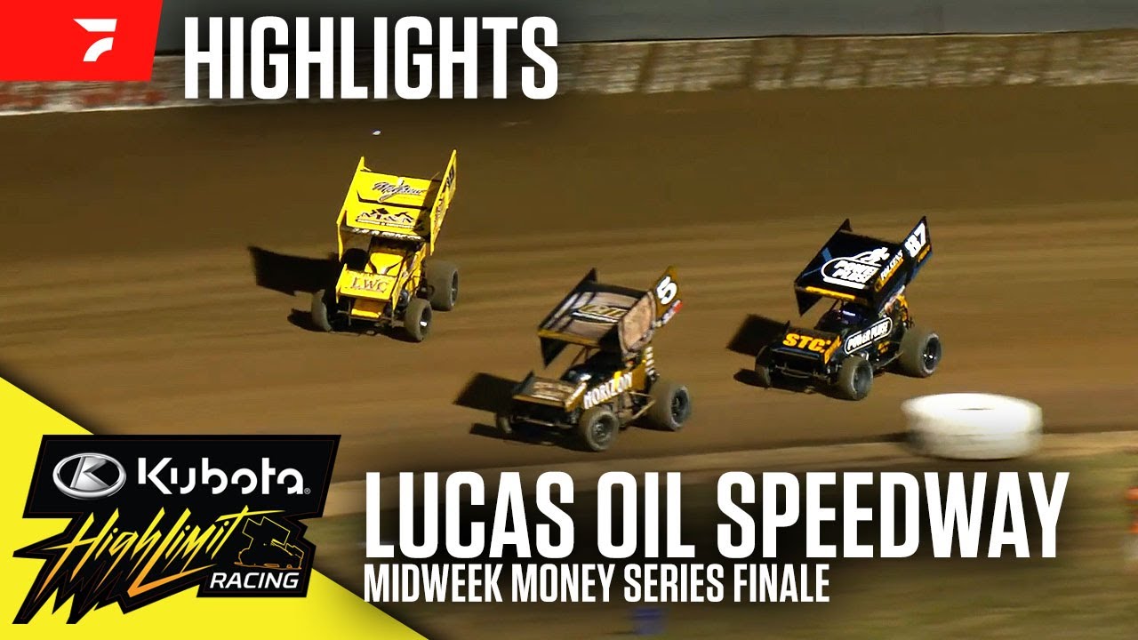 Midweek Money Finale | Kubota High Limit Racing at Lucas Oil Speedway 10/15/25 | Highlights