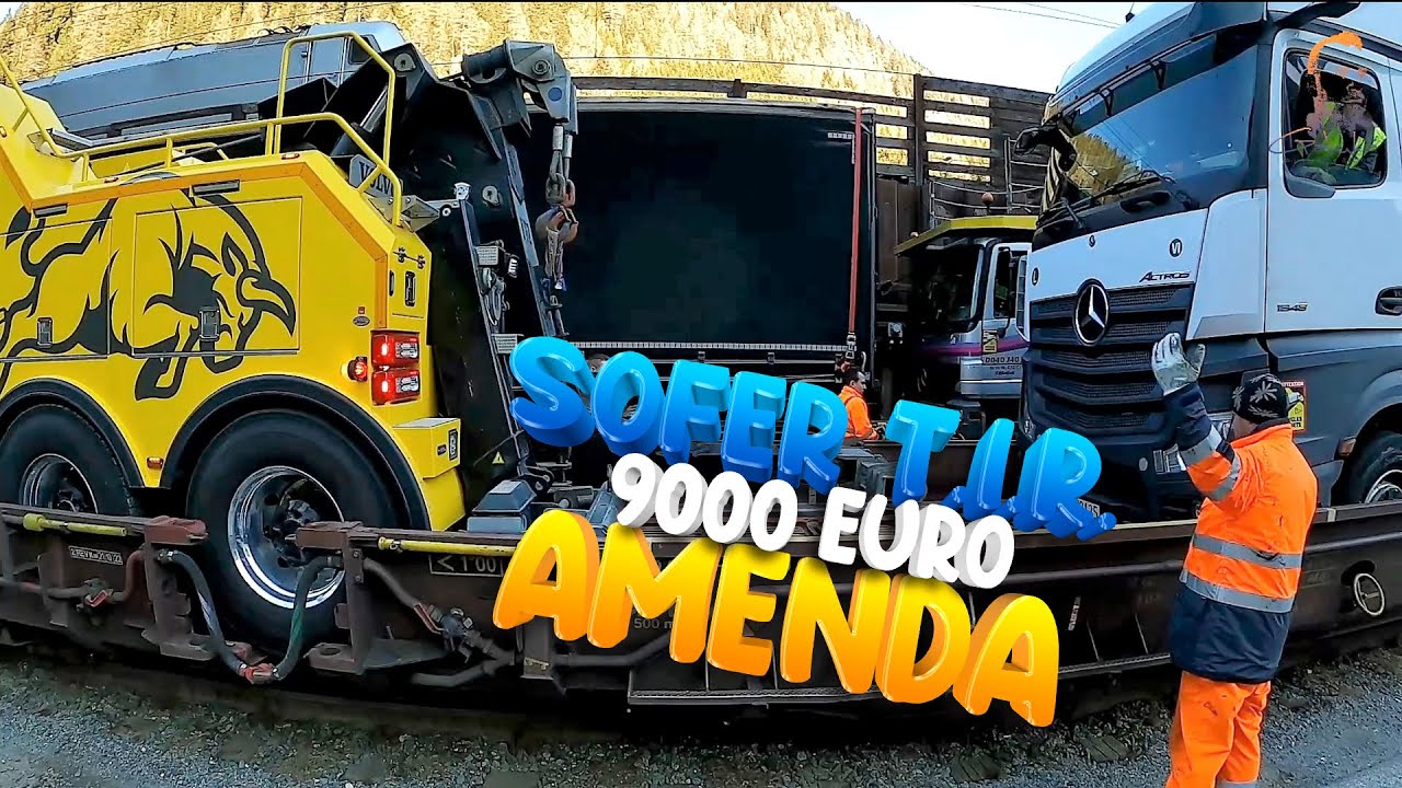 SOFER DE CAMION AMENDAT CU 8900 EURO PENTRU BLOCAREA TRENULUI  - Wörgl (ROLA) Austria