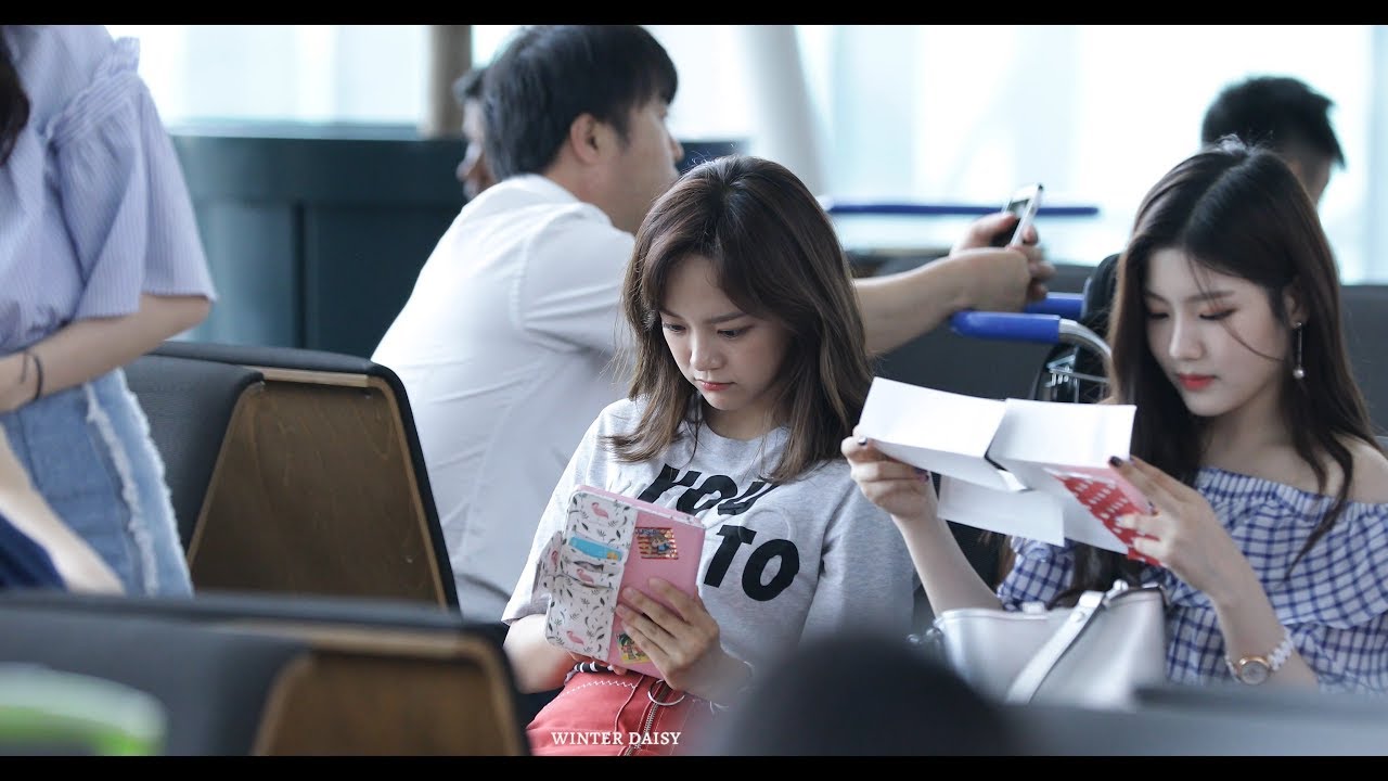 170712 인천공항 출국 김세정 직캠