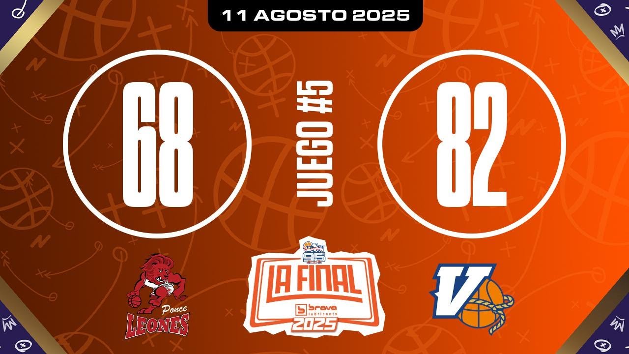 Resumen - Leones de Ponce vs. Vaqueros de Bayamon - Juego #5 - BSN2025