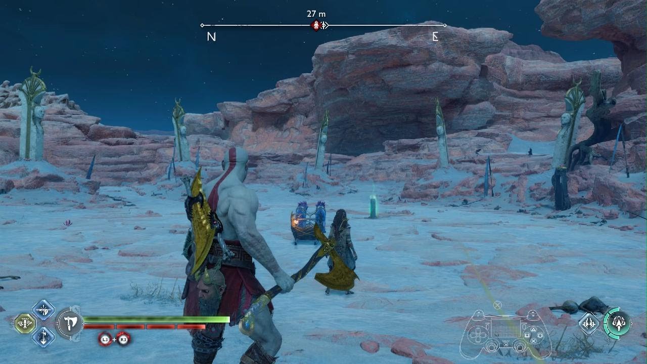 Kratos Vs. SVIPDAGR THE COLD & SISTERS OF ILLSKA (No Damage) GMGOW diff