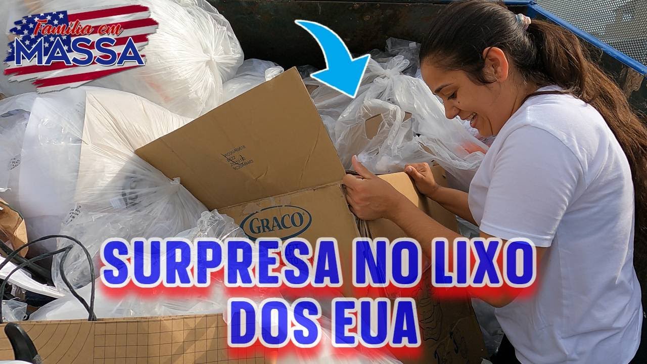 DUMPSTER DIVING ISSO NÃO É LIXO 😍