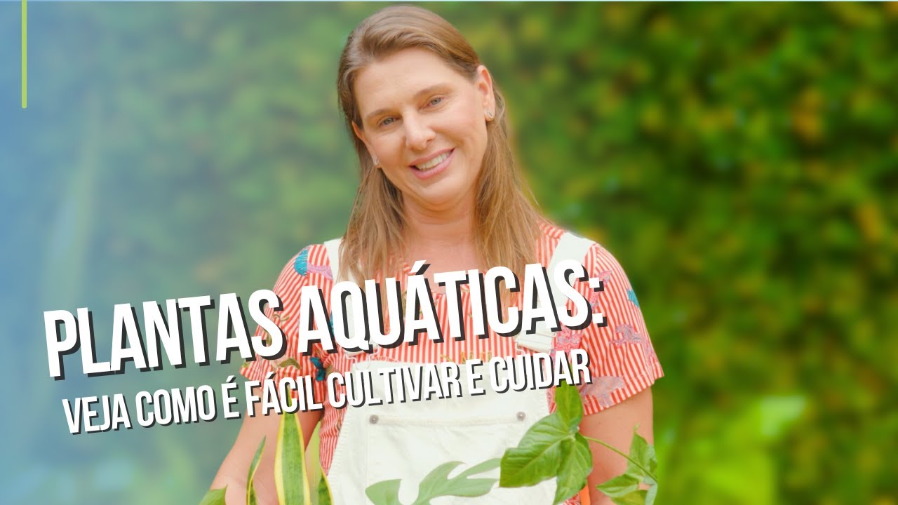 Plantas aquáticas: veja como é fácil cultivar e cuidar | Mel Paes Leme | Descomplica Ressoar