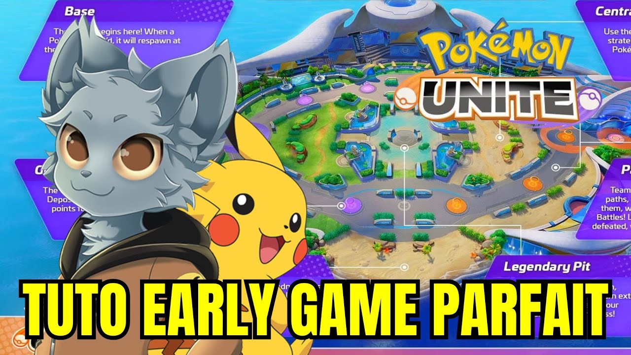 Tuto early game 2025 pour un start parfait | Pokemon UNITE