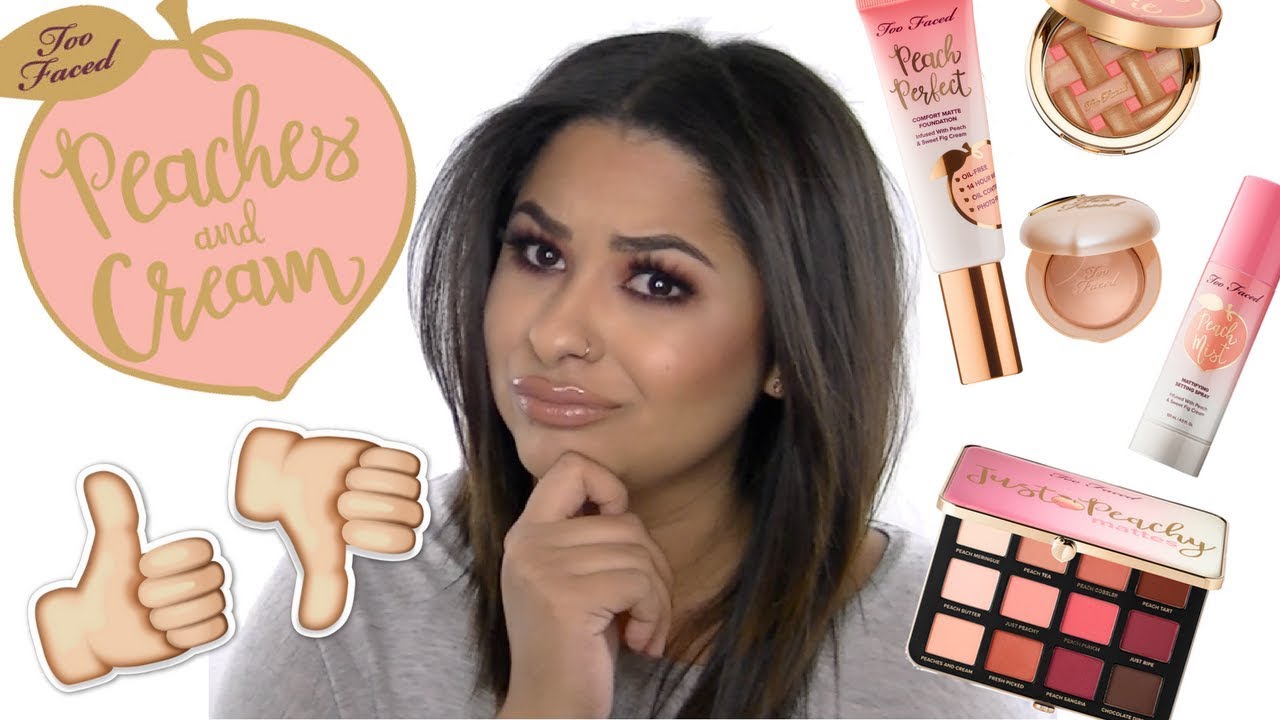 FULL REVIEW TOO FACED PEACHES AND CREAM COLLECTION | HIT OR MISS??