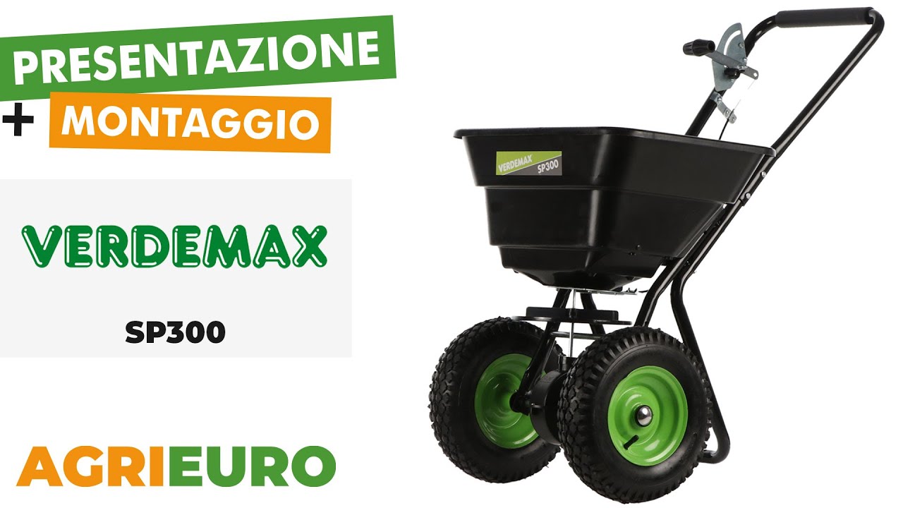 Presentazione e Montaggio della Seminatrice spandiconcime Verdemax SP300