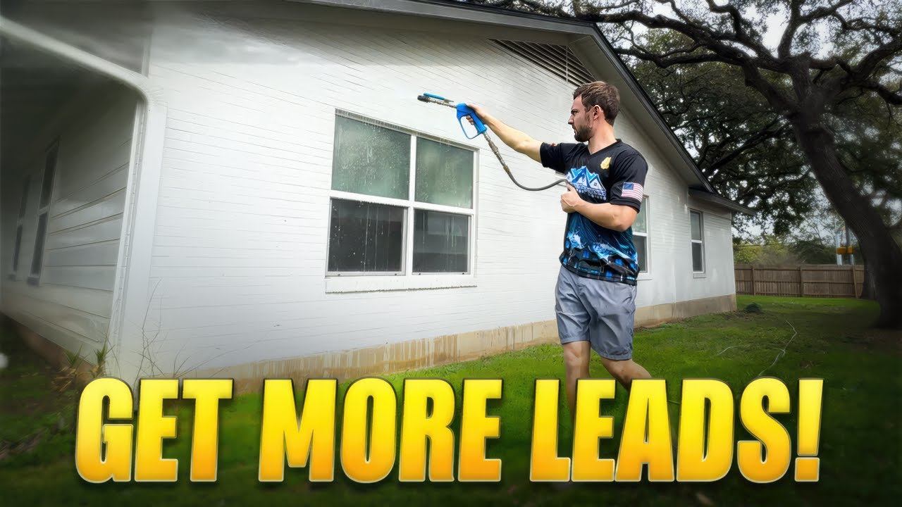 How to Get Pressure Washing Leads When Your Brand New