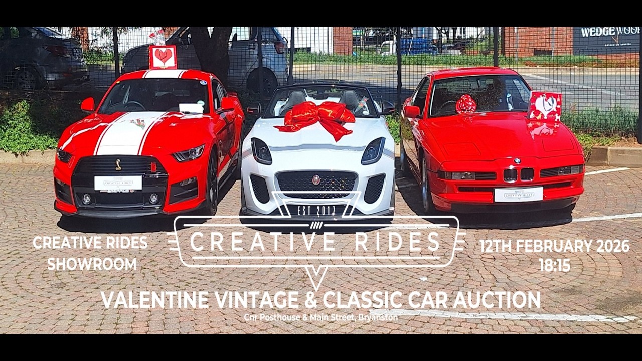 Valentine Vintage and Classic Car Auction - UNRESERVED & RESERVED - 12 February 2026