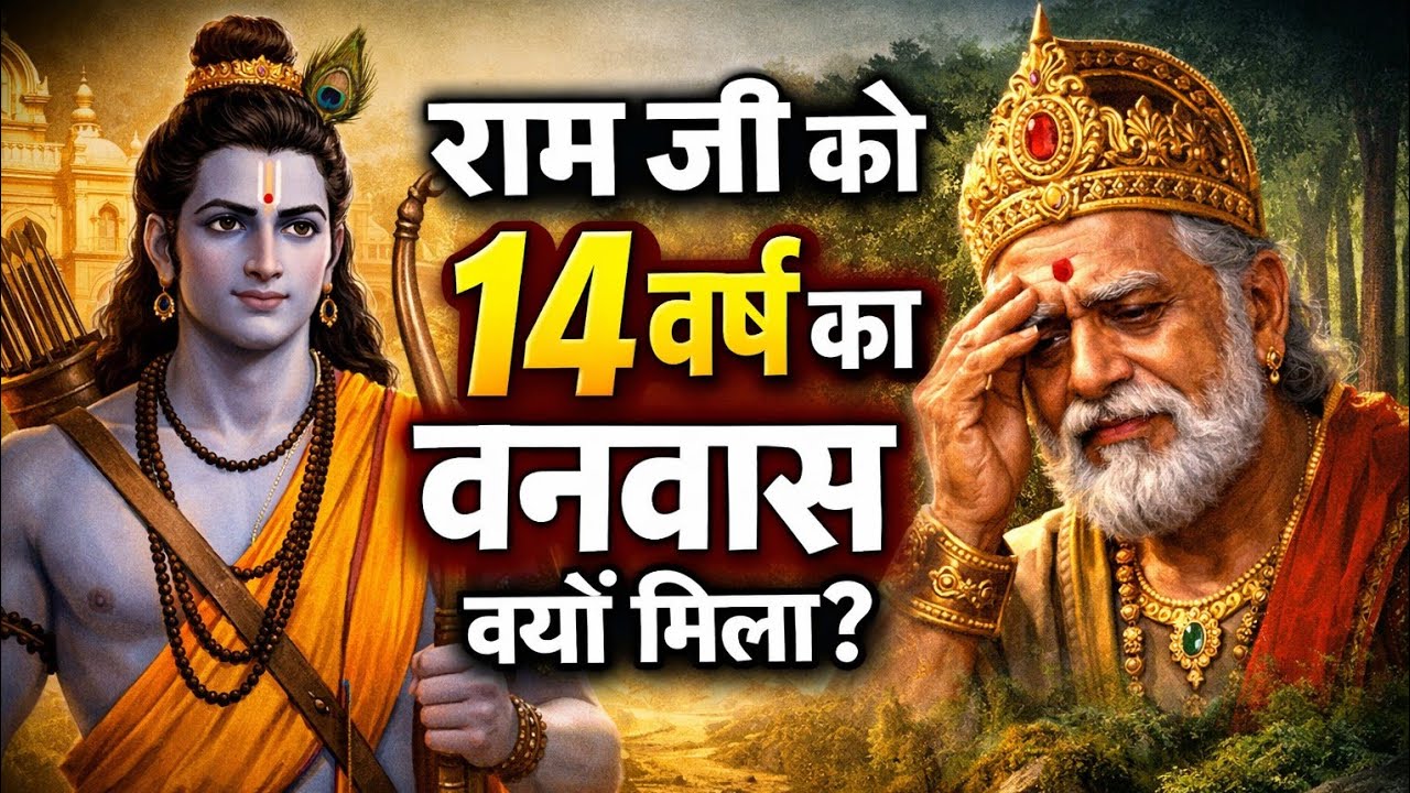 राम जी को 14 वर्ष का वनवास क्यों मिला था देखिए आगे का रहस्य