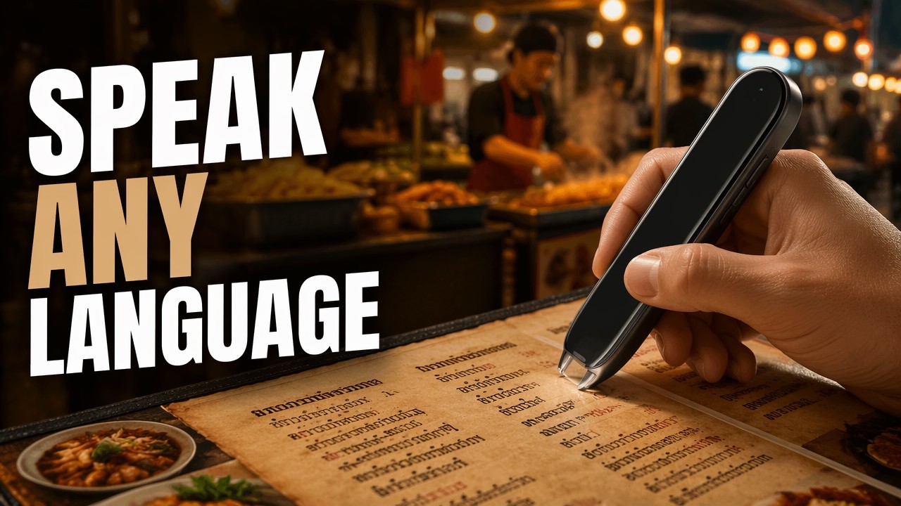Travel Pocket Translator Reads and Speaks!