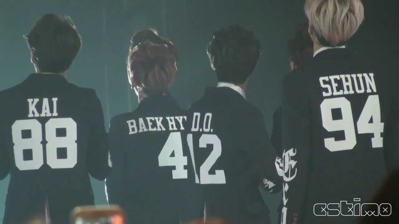 140101 MBC 가요대제전 늑대와미녀 + 으르렁 백현 focus edit.