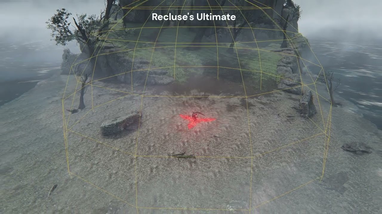ELDEN RING NIGHTREIGN: Character skill/ultimate hitboxes visualised