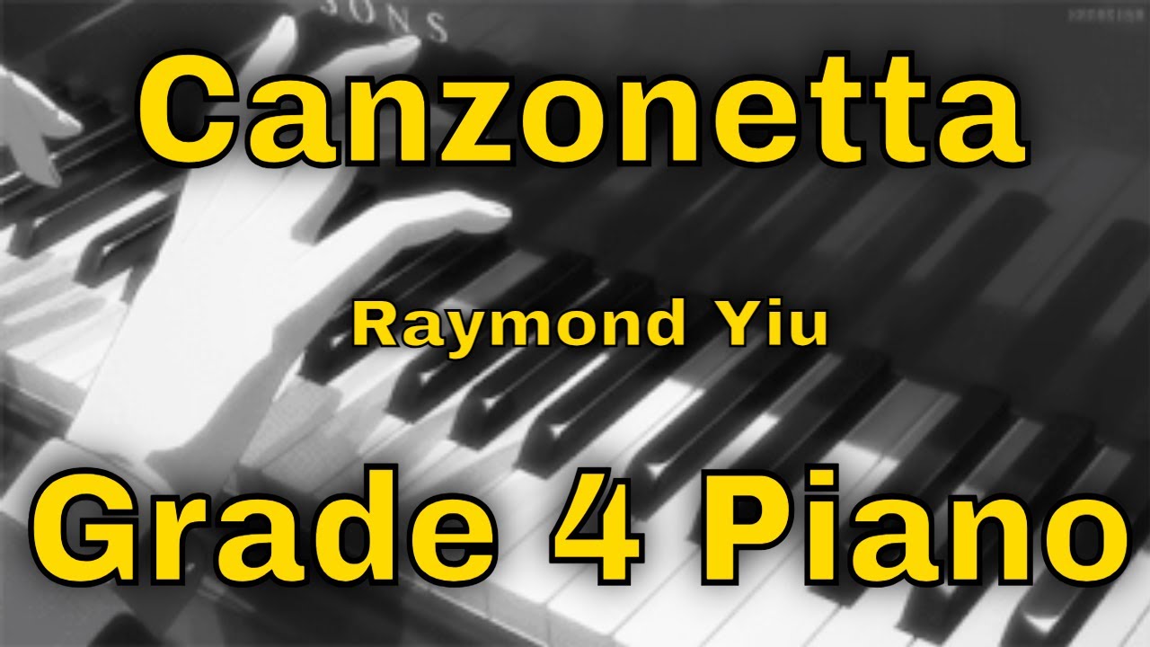 Canzonetta, Grade 4 ABRSM Piano 2025-2026 C3
