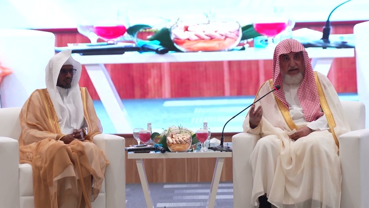 معالي الشيخ صالح  آل الشيخ، في محاضرة علمية بعنوان  أثر العلم الشرعي في تعزيز الأمن الفكري