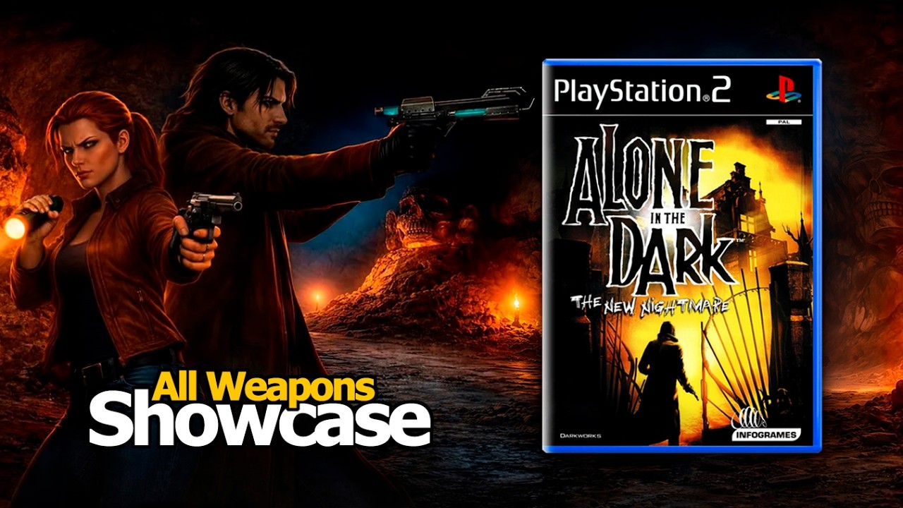 Alone in the Dark: The New Nightmare (PS2) | All Weapons Showcase