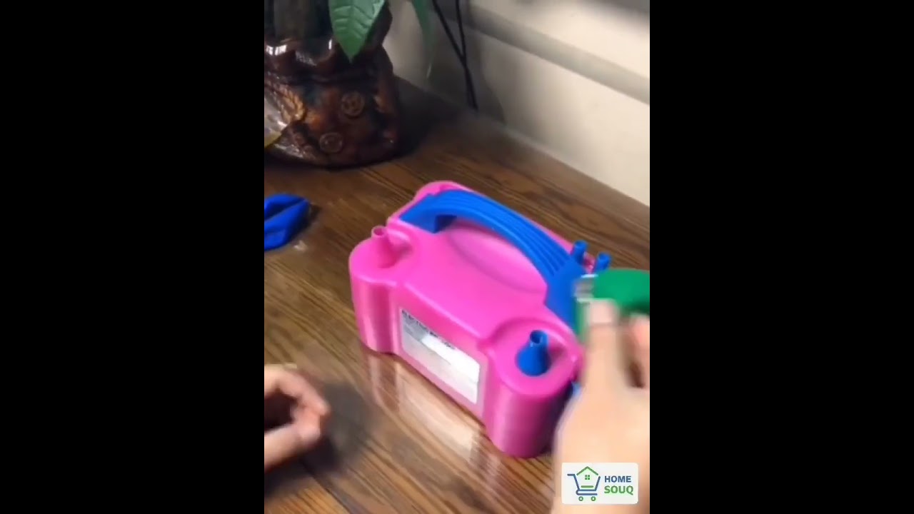 Portable Dual Nozzle Electric Balloon Pump