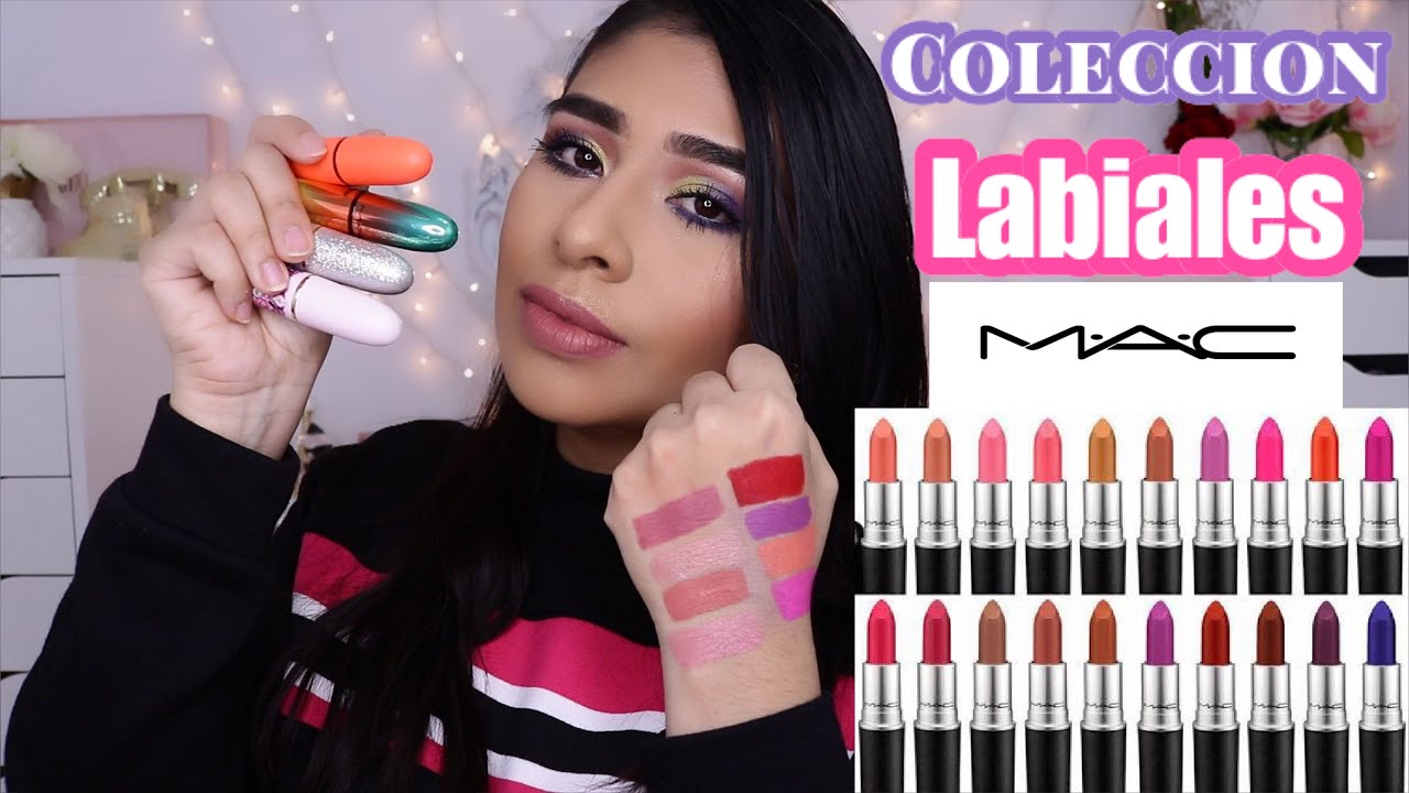 Mi coleccion de labiales mac 2020💄😱😱😱| maquillaje del recuerdo #3 💄💄💄💄💄🙈😍