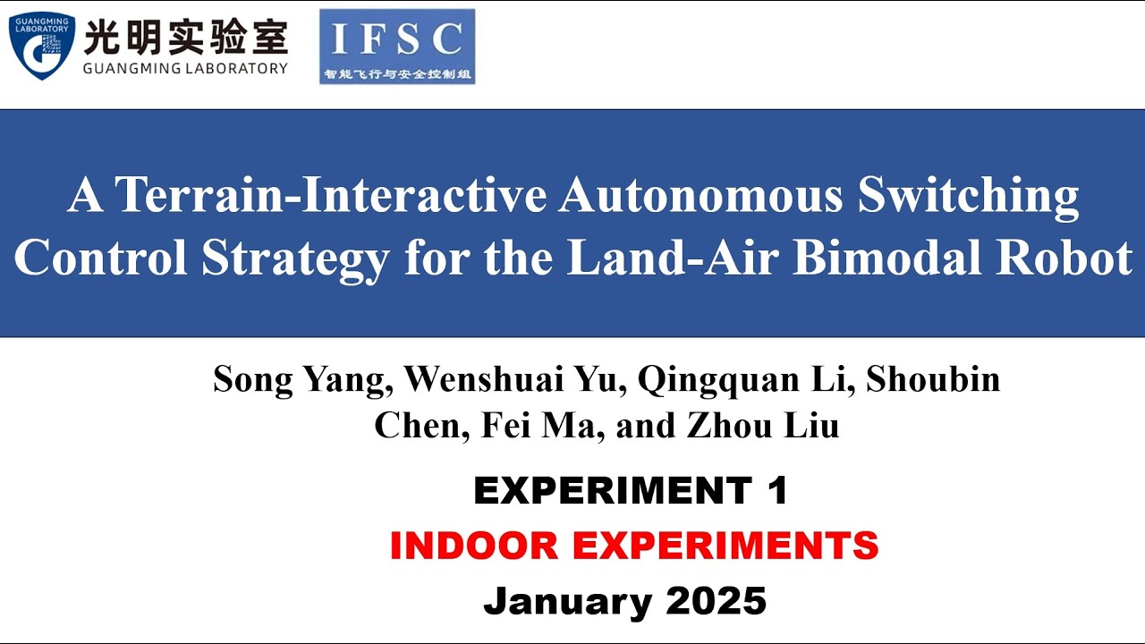A Terrain-Interactive Autonomous Switching Control Strategy for the Land-Air Bimodal Robot
