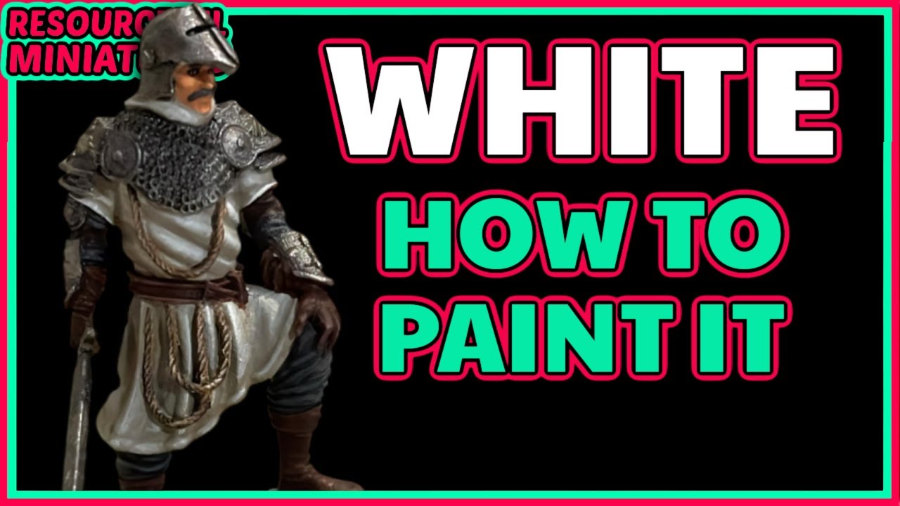 The SECRET to Paint WHITE