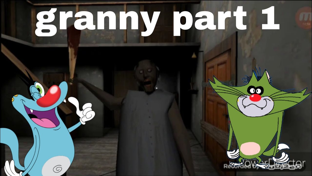Oggy and jack granny part 1