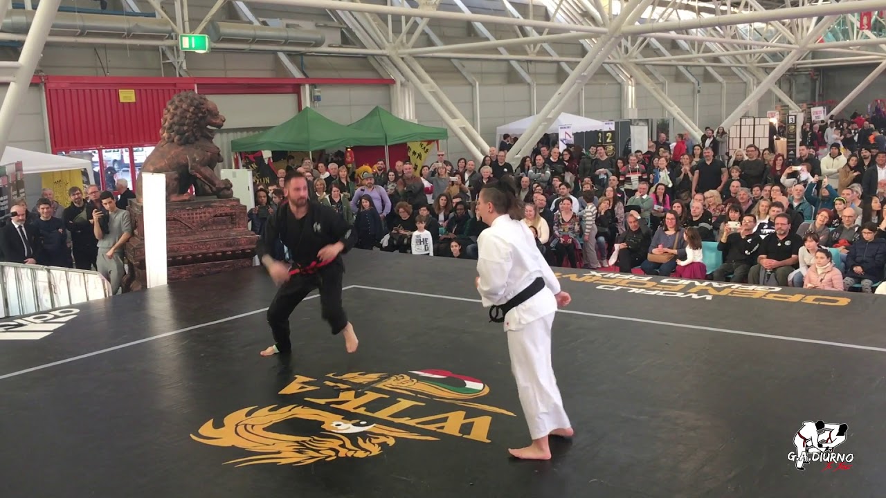 Esibizione di Ju Jitsu della Scuola G.A.DIURNO - Festival dell'Oriente di Bologna