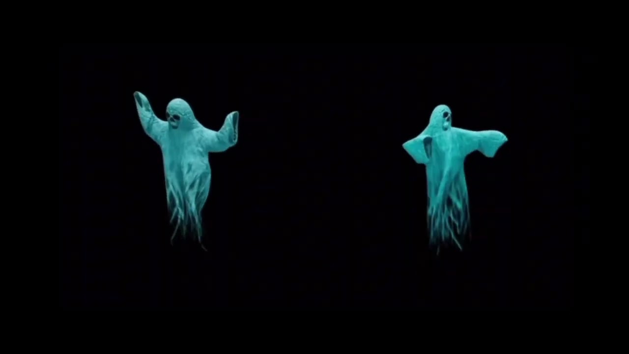 Halloween projector loop #halloween #scary  #projector #halloween2025 #ghosts 
