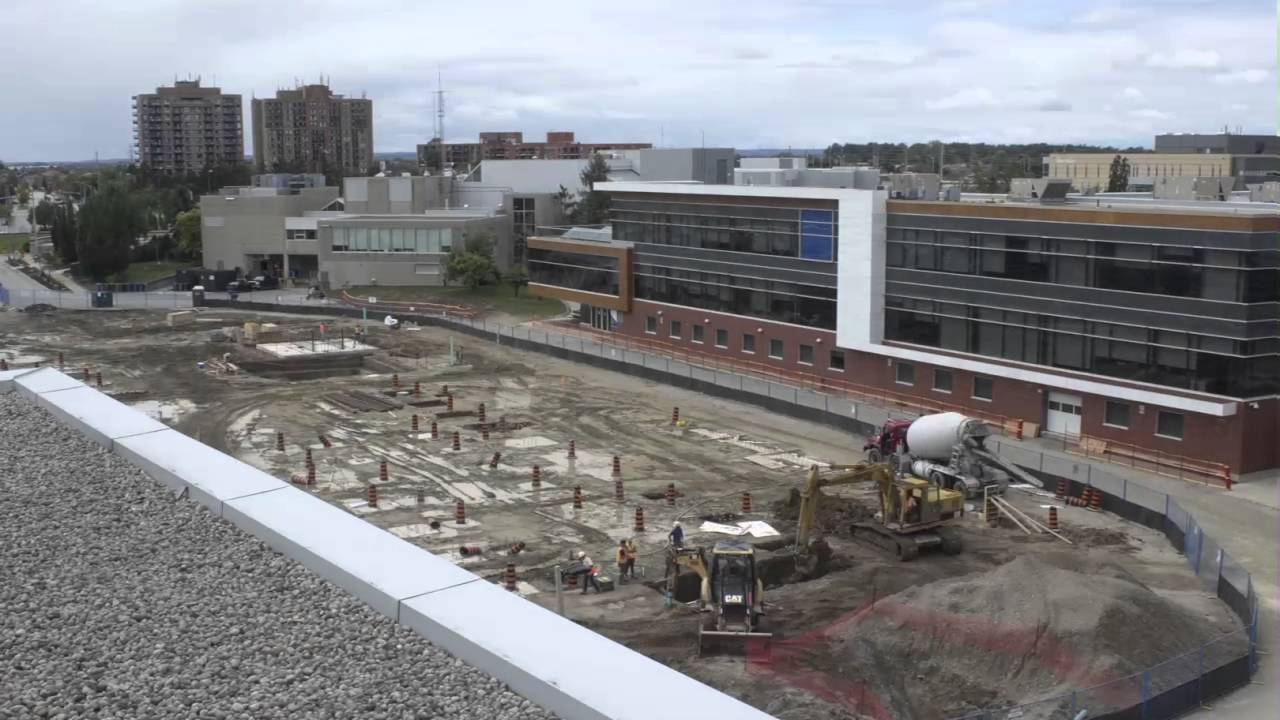 Sheridan Davis Campus -  A wing construction as of March 10 2016