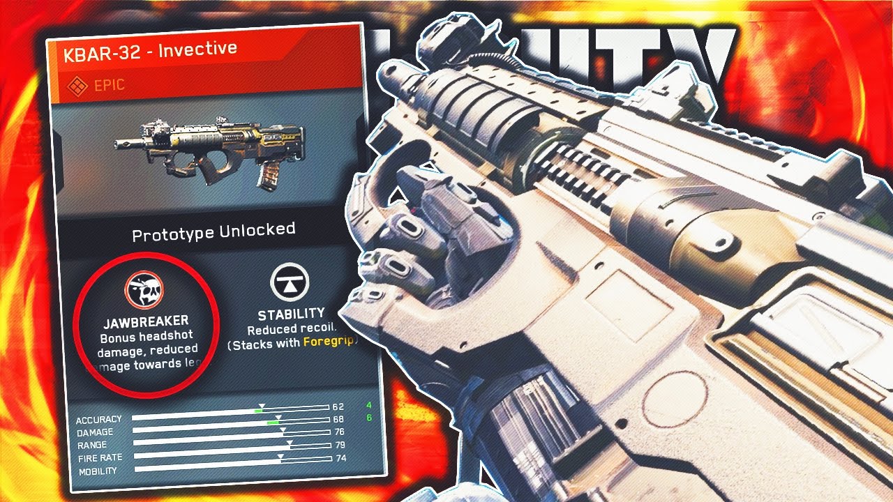 KBAR-32 INVECTIVE IS CRAZY!! - INFINITE WARFARE 