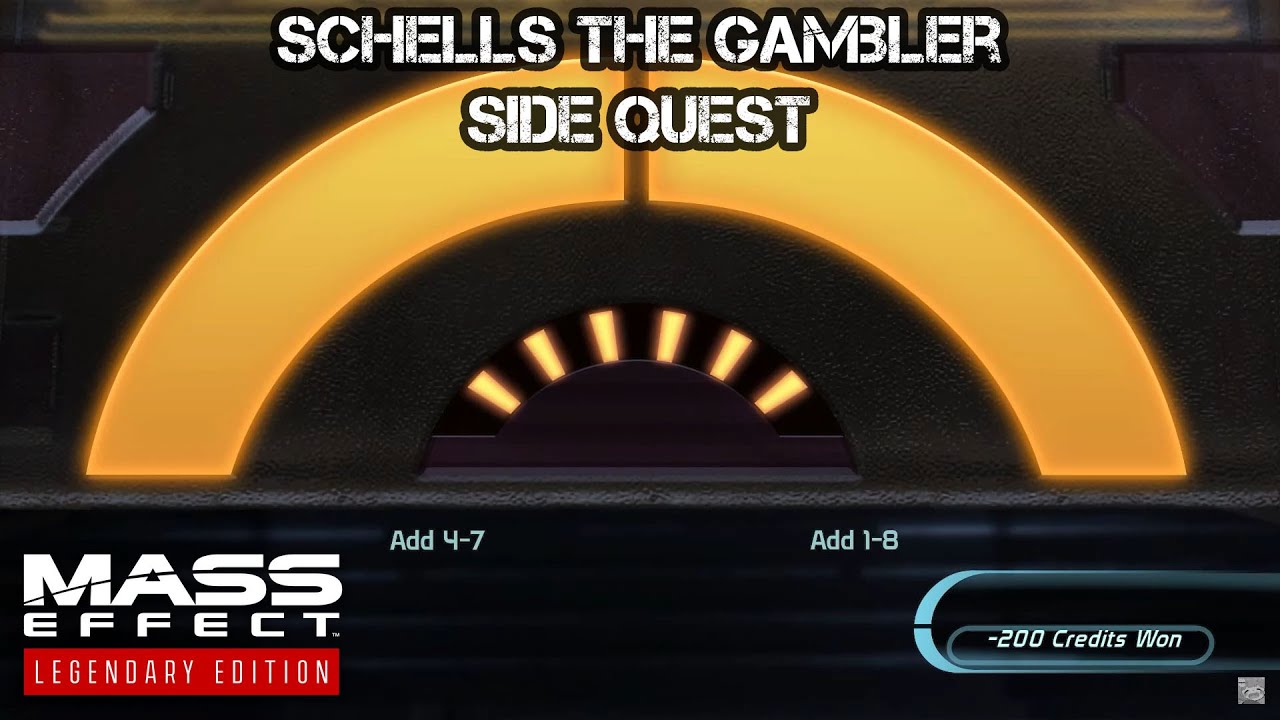 Mass Effect: Legendary Edition | Side Quest 8 - Schells the Gambler