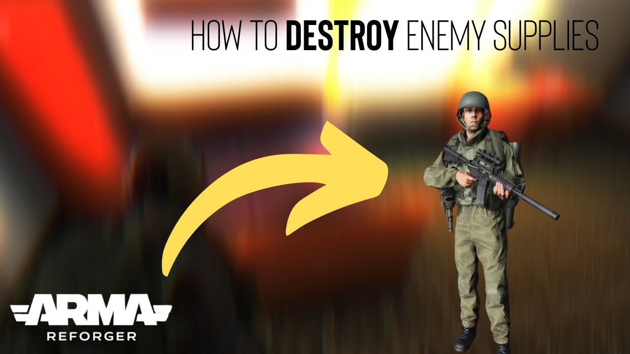 How to Arma Series: Ep. 2: Disrupting Supply Lines (VANILLA TUTORIAL)