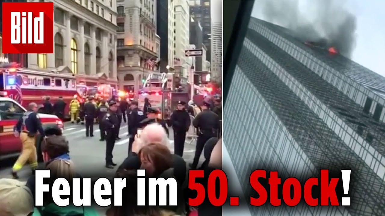 Ein Toter bei Brand im Trump-Tower
