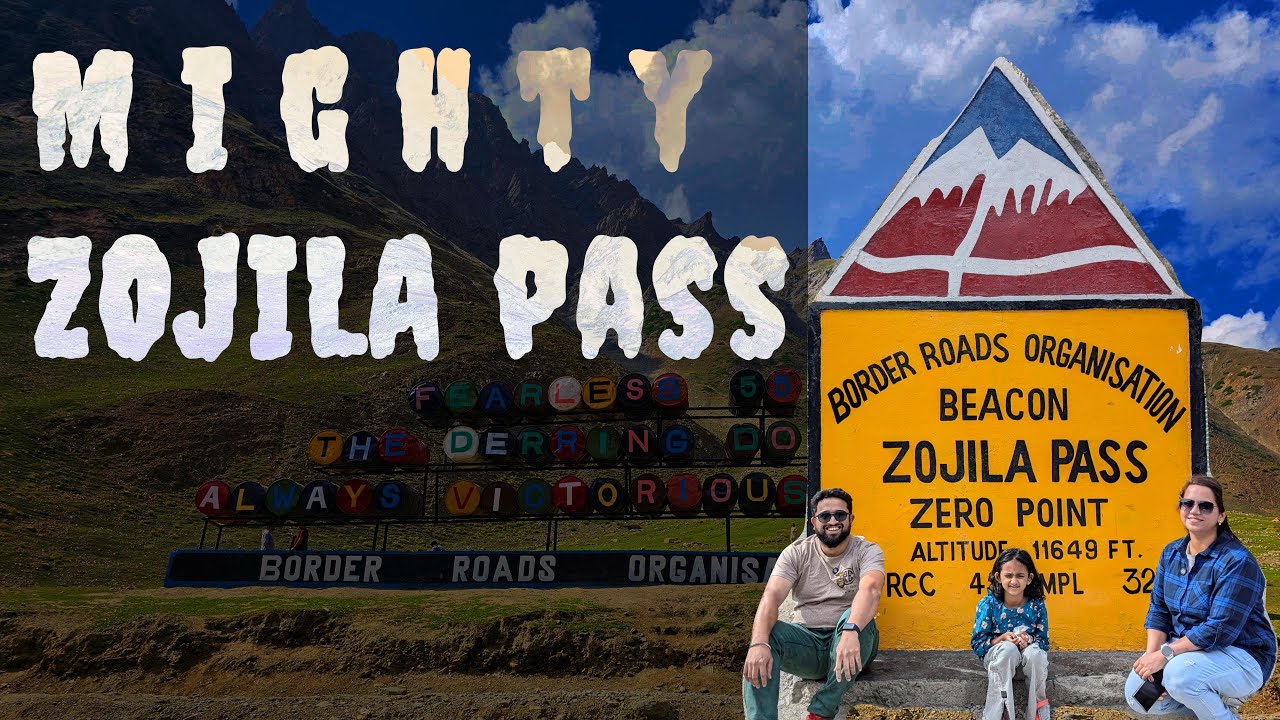 ZojiLa Pass &ndash; India&rsquo;s Most Dangerous Road Conquered! 😱  11,649 ft of Pure Madness